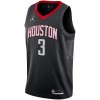 NBA Mænd Trøje Houston Rockets Kevin Porter JR 3 2022-23 Jordan Statement Edition Sort Swingman